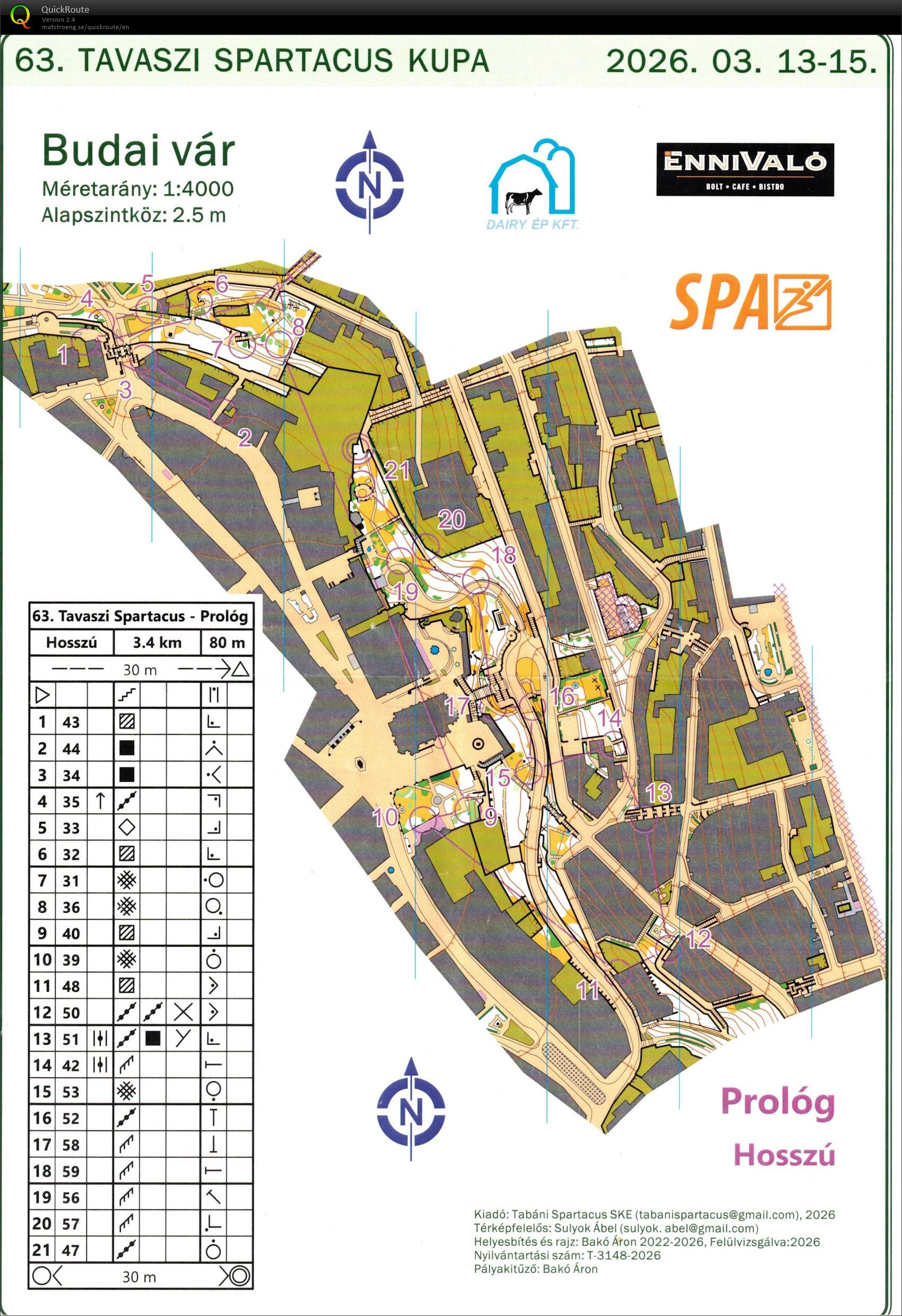 Spartacus kupa - Prológ (13/03/2026)