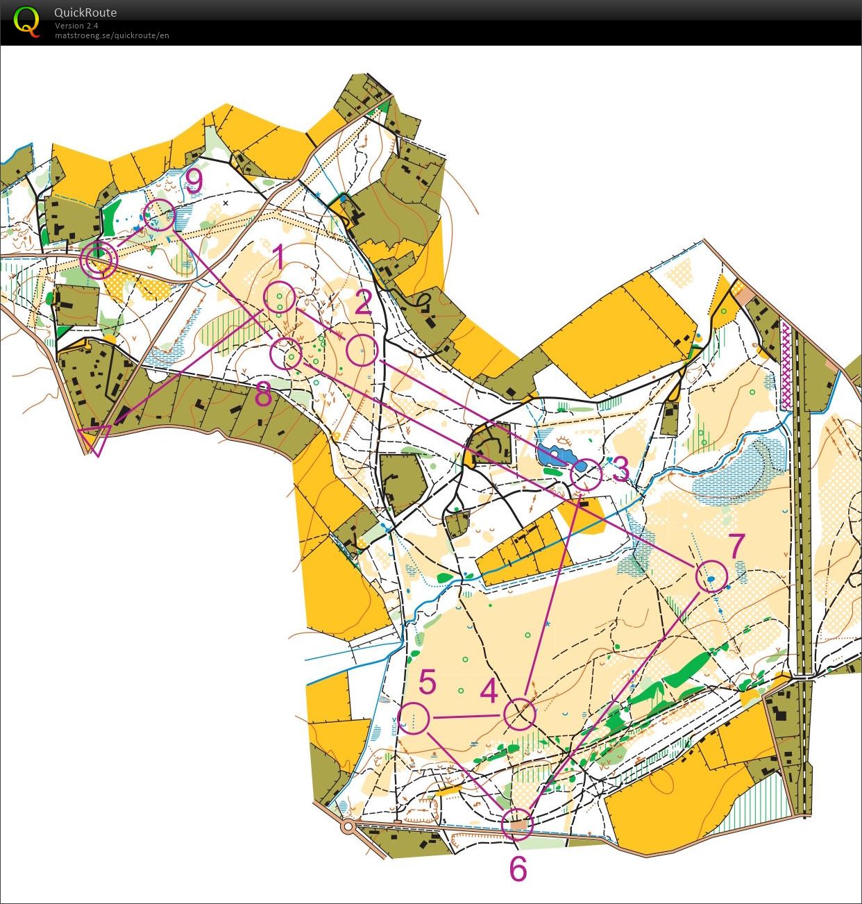 Whitmoor Common - maprun (19/04/2025)