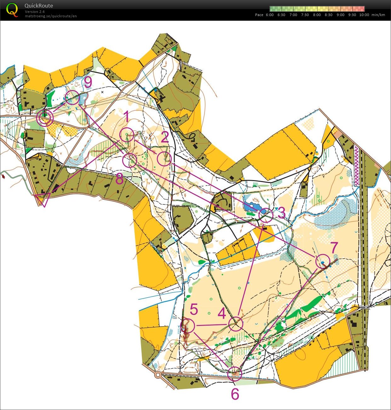 Whitmoor Common - maprun (19/04/2025)